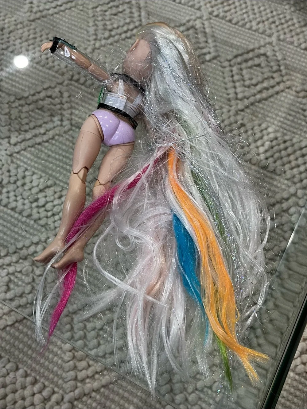 Rainbow high studio long hair Amaya raine doll